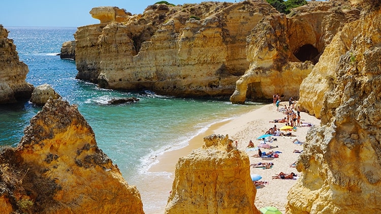 Beach Algarve Portugal