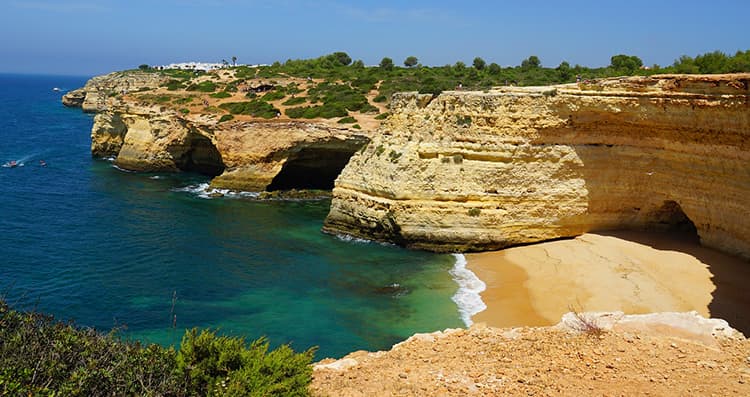 Benagil caves Algarve Portugal