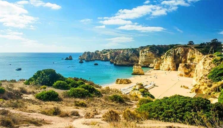 Castelo Beach Algarve Portugal