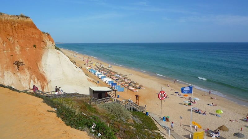 Falesia Beach in Vilamoura