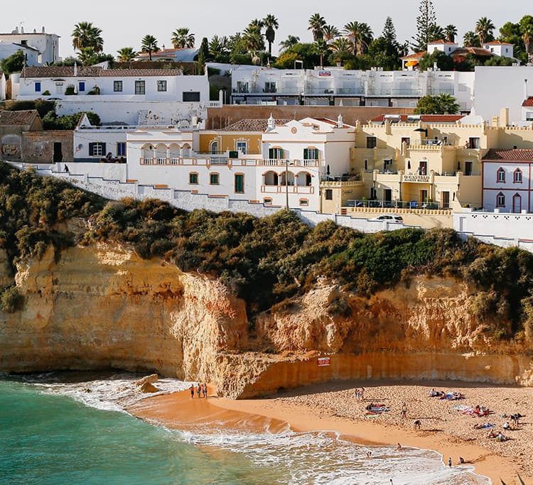 Lagos houses Portugal