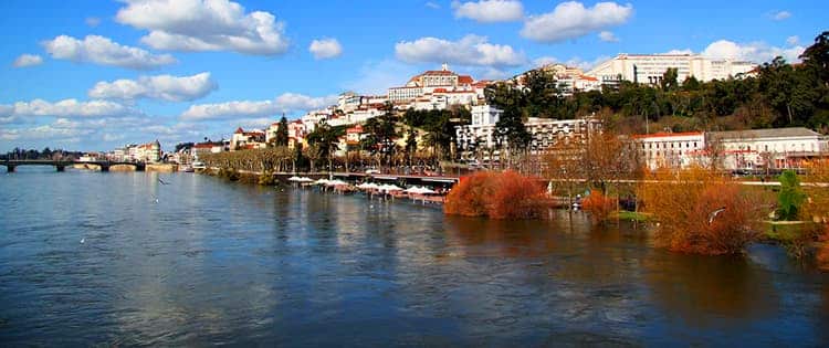 Mondego River Coimbra Portugal