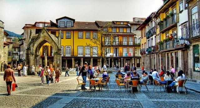 Praca da Oliveira Guimaraes Portugal