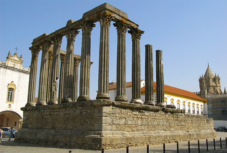 Temple of Diana Evora Portugal