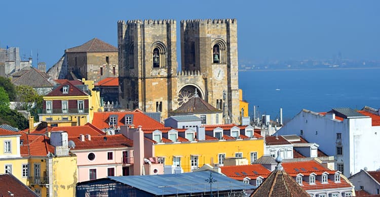 Lisbon cathedral Portugal