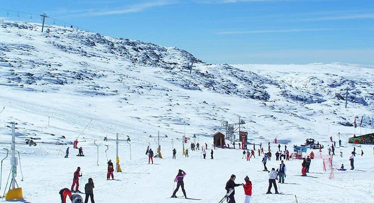 Serra da Estrela skiing Portugal