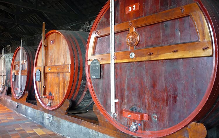 Tawny Port barrels