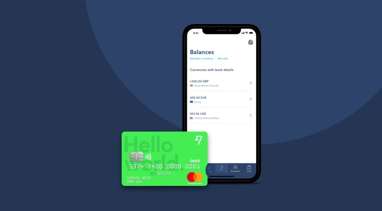 TransferWise debit card Portugal