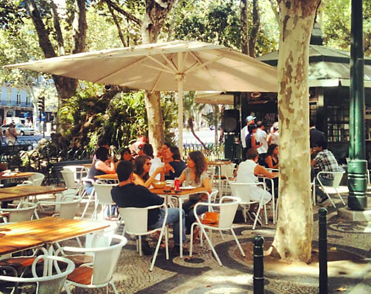 cafe Lisbon Portugal
