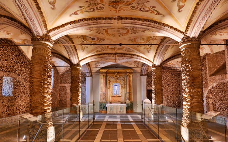 Chapel of Bones Evora Portugal