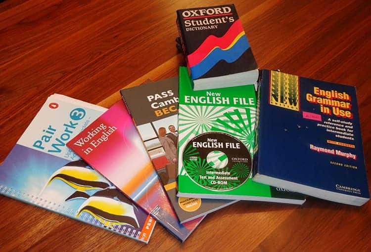 English school books