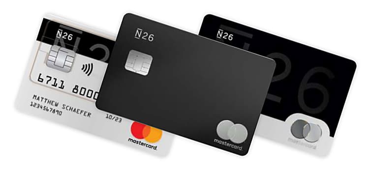 N26 cards Portugal