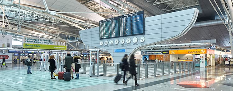 Porto airport Portugal