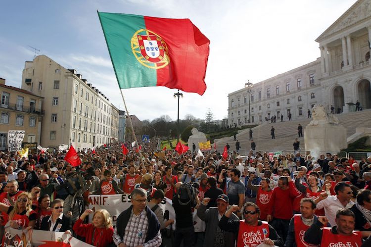 Protest in Portugal