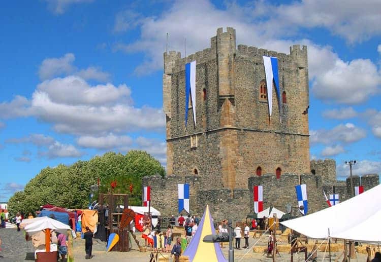 Braganca castle Portugal