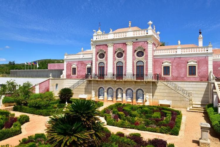 Estoi Palace in Portugal