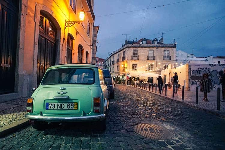 Lisbon street Portugal