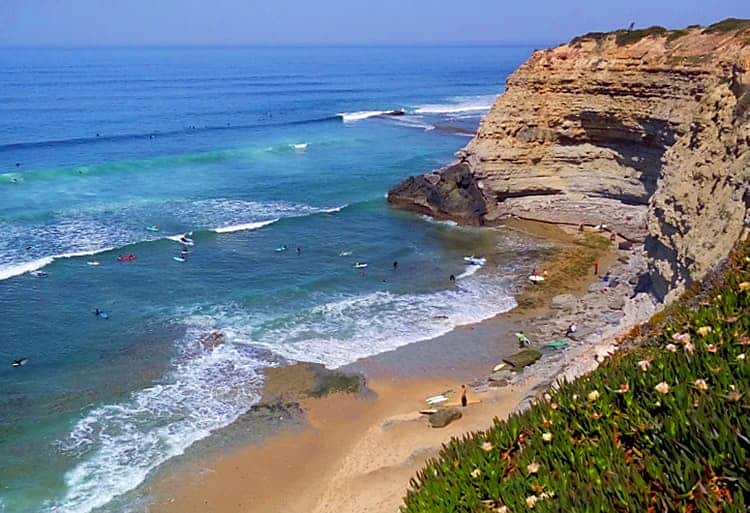 Ribeira dIlhas beach Ericeira Portugal