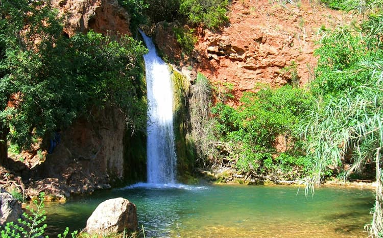 Alte waterfall Portugal