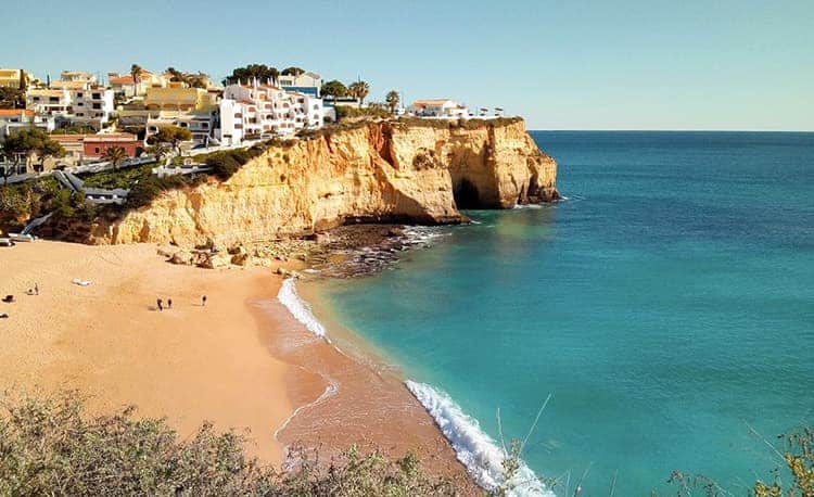 Carvoeiro beach Portugal