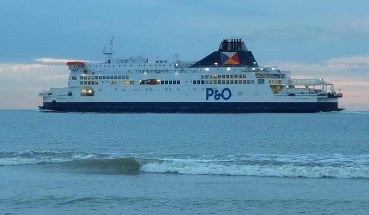 ferry to Calais