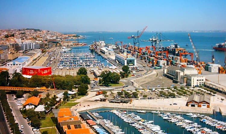 port of Lisbon Portugal