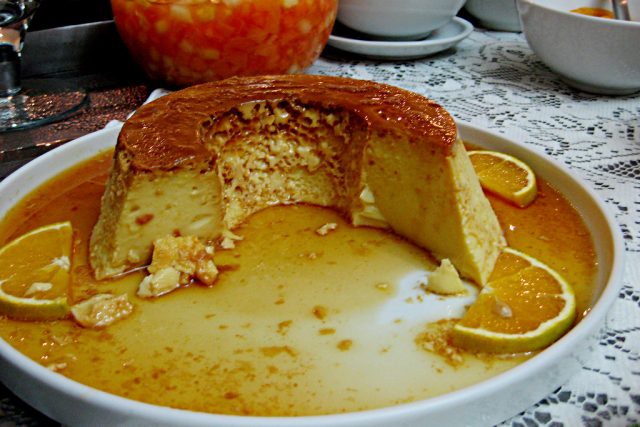 pudim flan