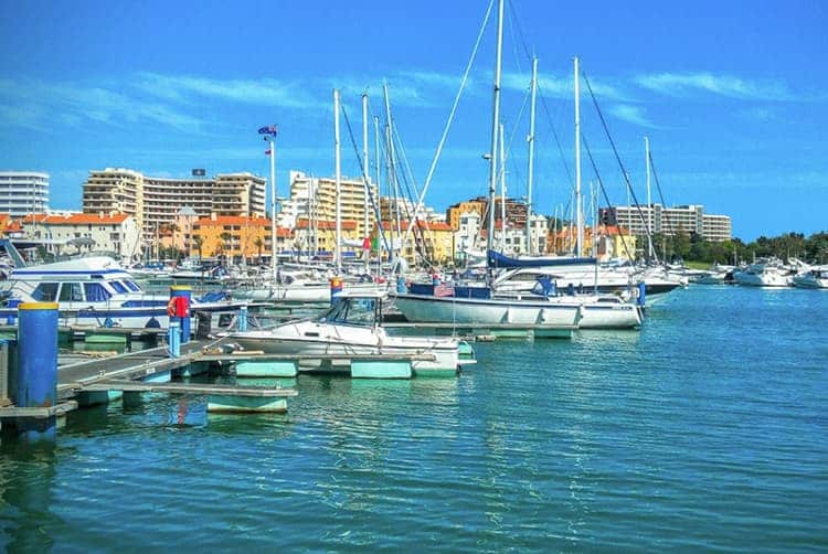 Vilamoura marina Portugal