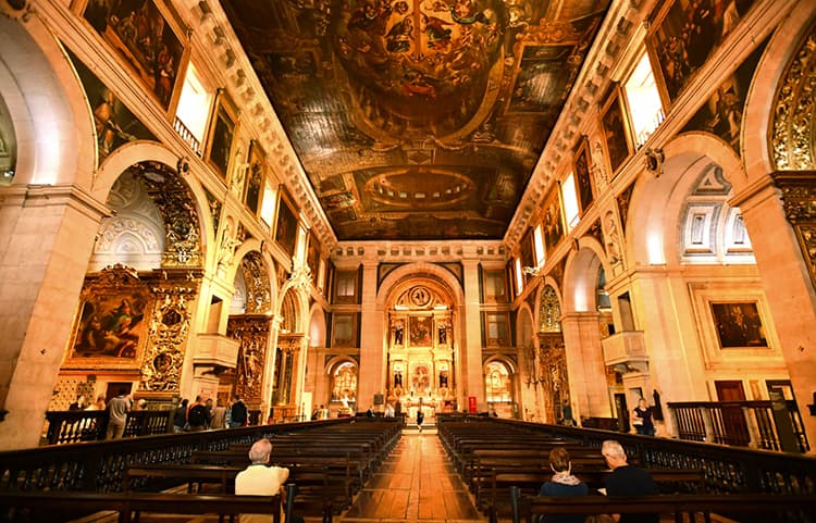 Church of Sao Roque Lisbon