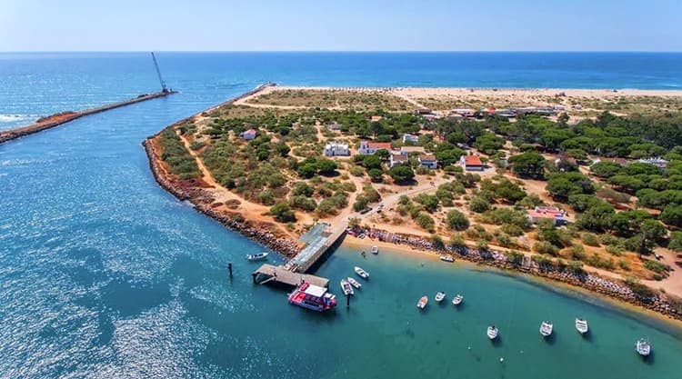 Tavira island Portugal