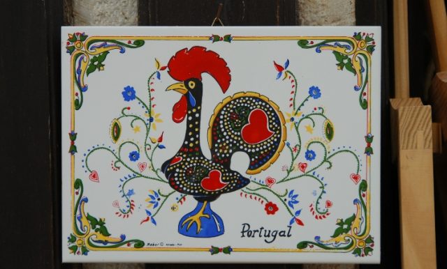Rooster tile