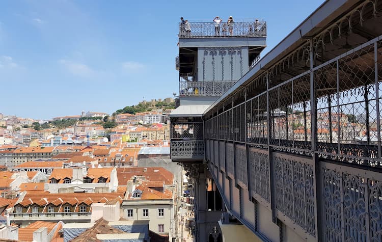 Santa Justa lift Lisbon