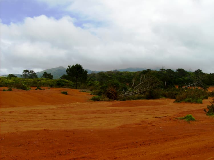 red desert azores